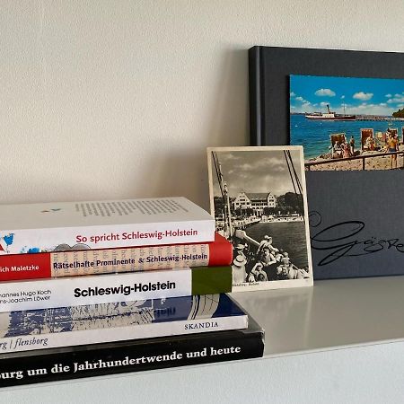 Strandblick Mit Strandkorb & Fahrraedern Glücksburg Dış mekan fotoğraf