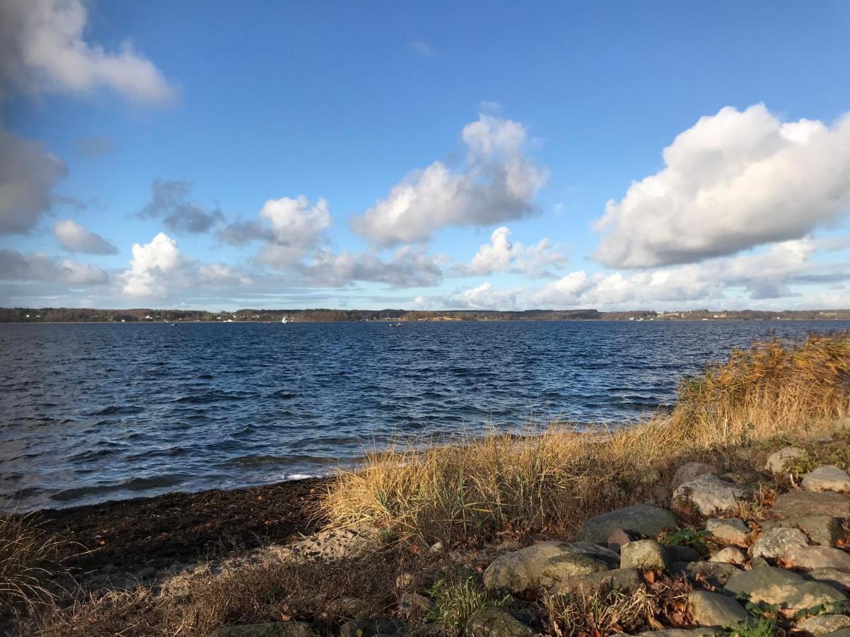 Strandblick Mit Strandkorb & Fahrraedern Glücksburg Dış mekan fotoğraf