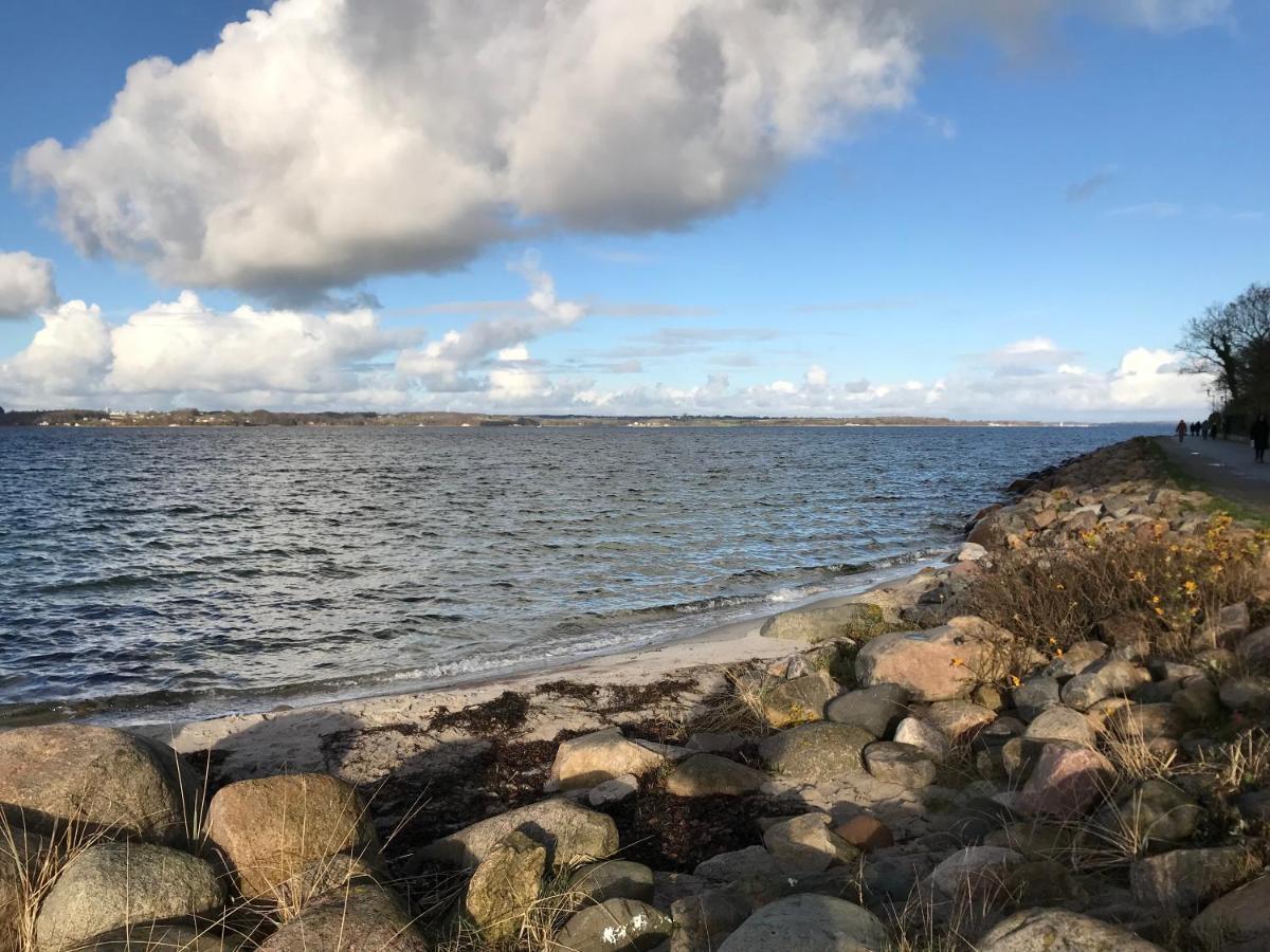 Strandblick Mit Strandkorb & Fahrraedern Glücksburg Dış mekan fotoğraf