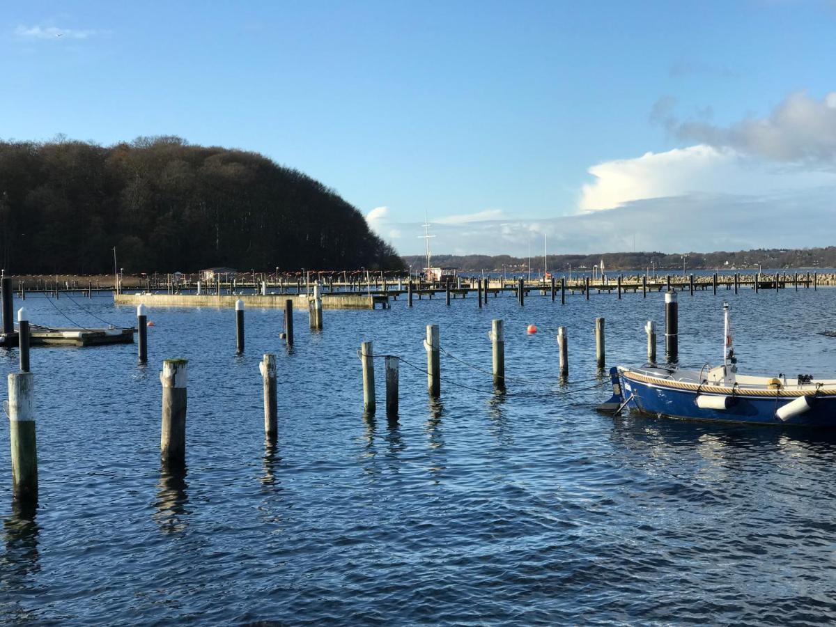 Strandblick Mit Strandkorb & Fahrraedern Glücksburg Dış mekan fotoğraf