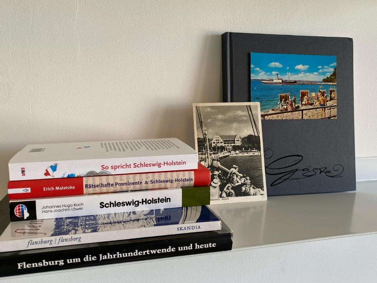 Strandblick Mit Strandkorb & Fahrraedern Glücksburg Dış mekan fotoğraf